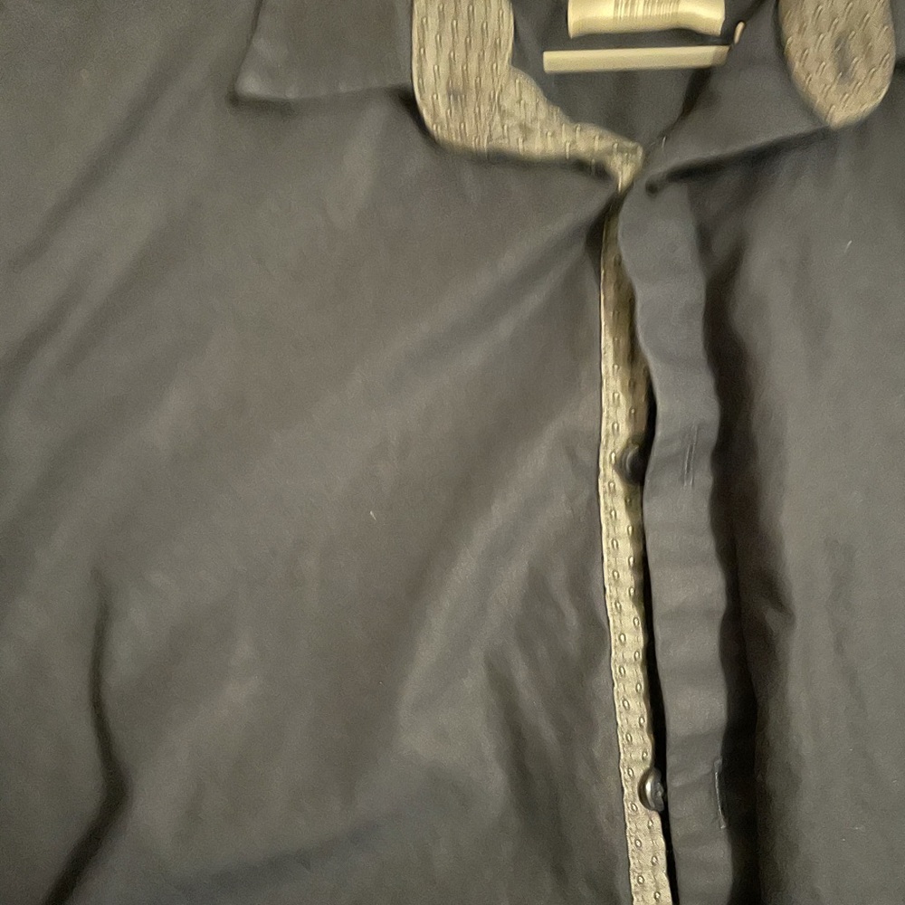 Navy button down - Picture 2 of 3